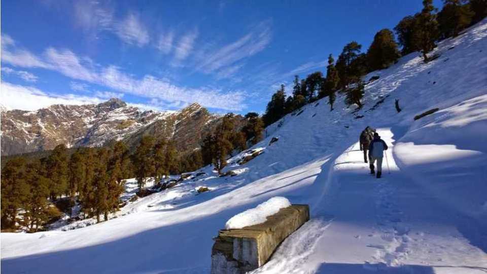 chandrashila trek distance