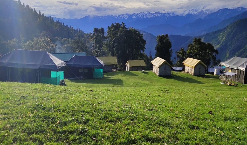 snowfall in chopta